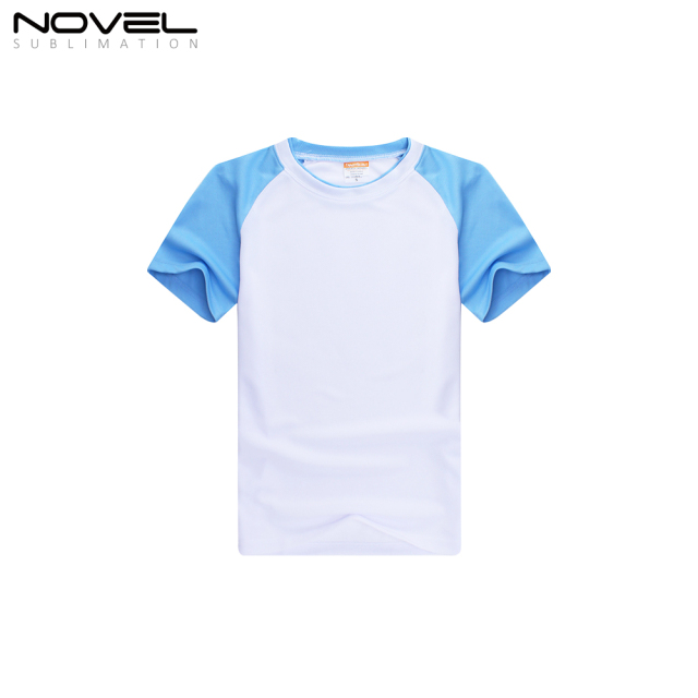 High Quality Sublimation Blank Polyester T-Shirt for Children