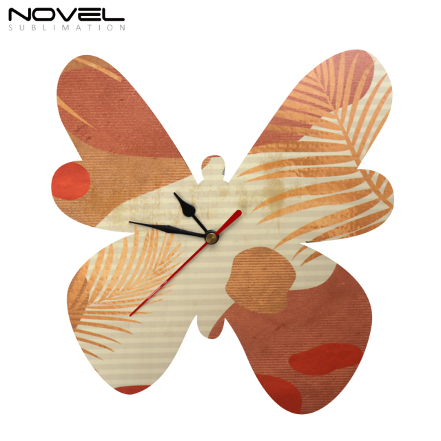 MDF Wooden Clock Photo Frame Sublimation Desk Clock Wall Clock Plywood Clock Various Shapes