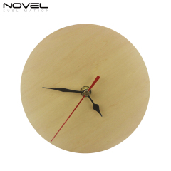 MDF Wooden Clock Photo Frame Sublimation Desk Clock Wall Clock Plywood Clock Various Shapes