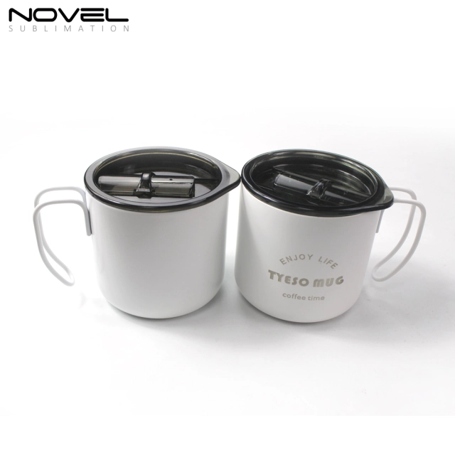 450ml Stainless Steel Cup Sublimation White Coating Mug