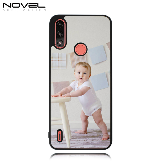 For Moto E7 Power Custom TPU Case Sublimation Rubber Case for Moto E Series