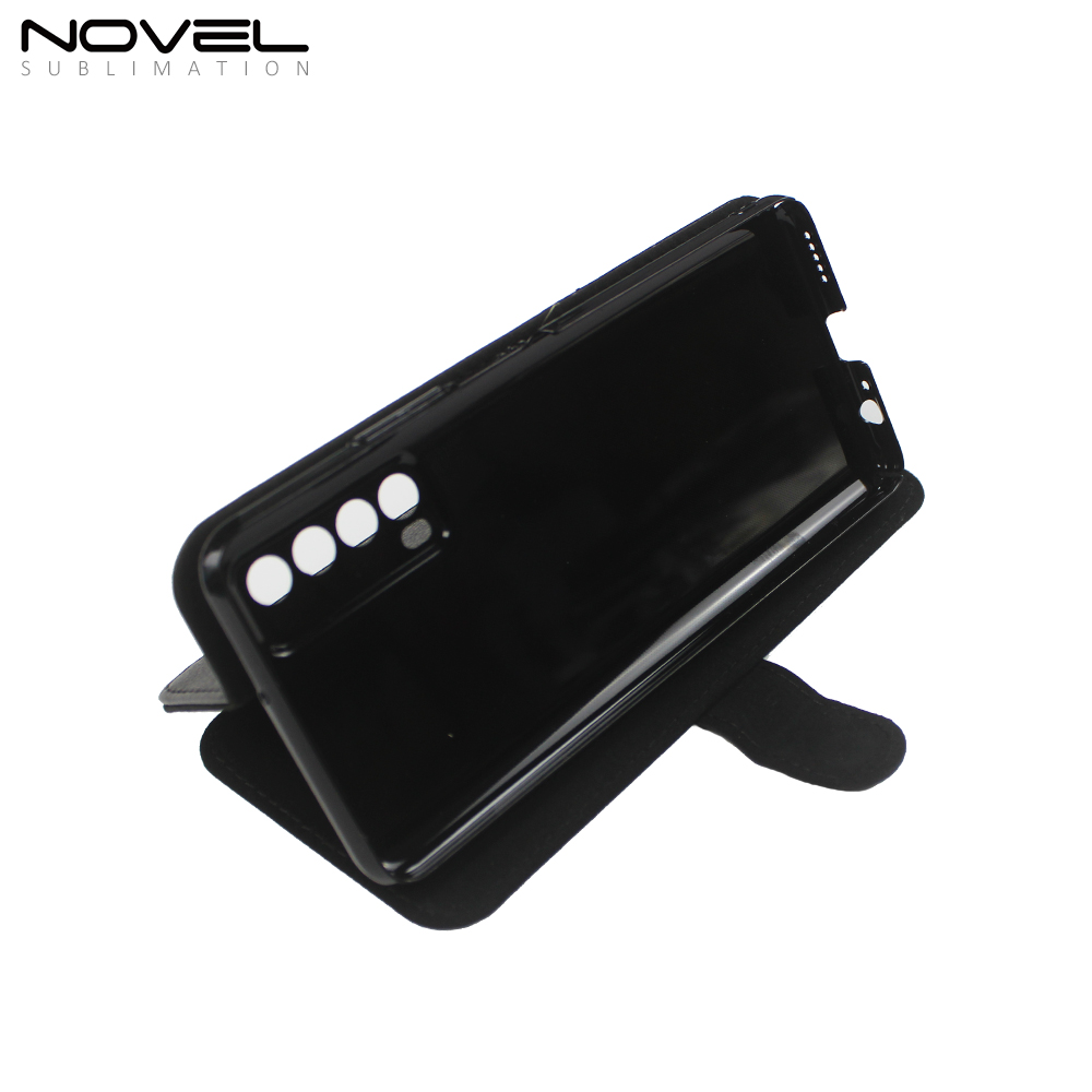 Sublimation Blank Wallet Flip Case Phone Stand For P Smart 2021 P20,P40 Series with Card Holder