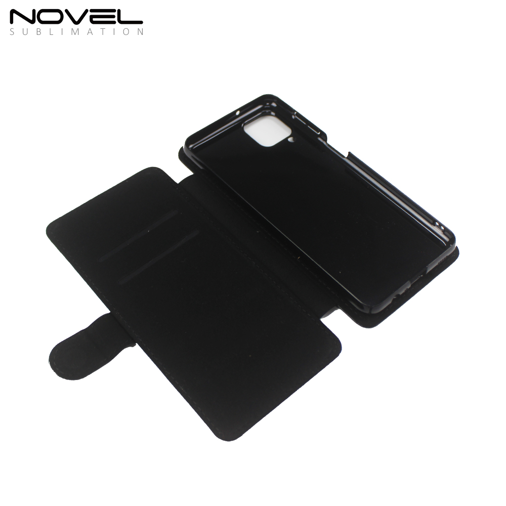PU Flip Phone Case Sublimation Canvas Phone Wallet for Galaxy A Series,Galaxy A02,A12,A32,A51,A82,A91 with PC Inside
