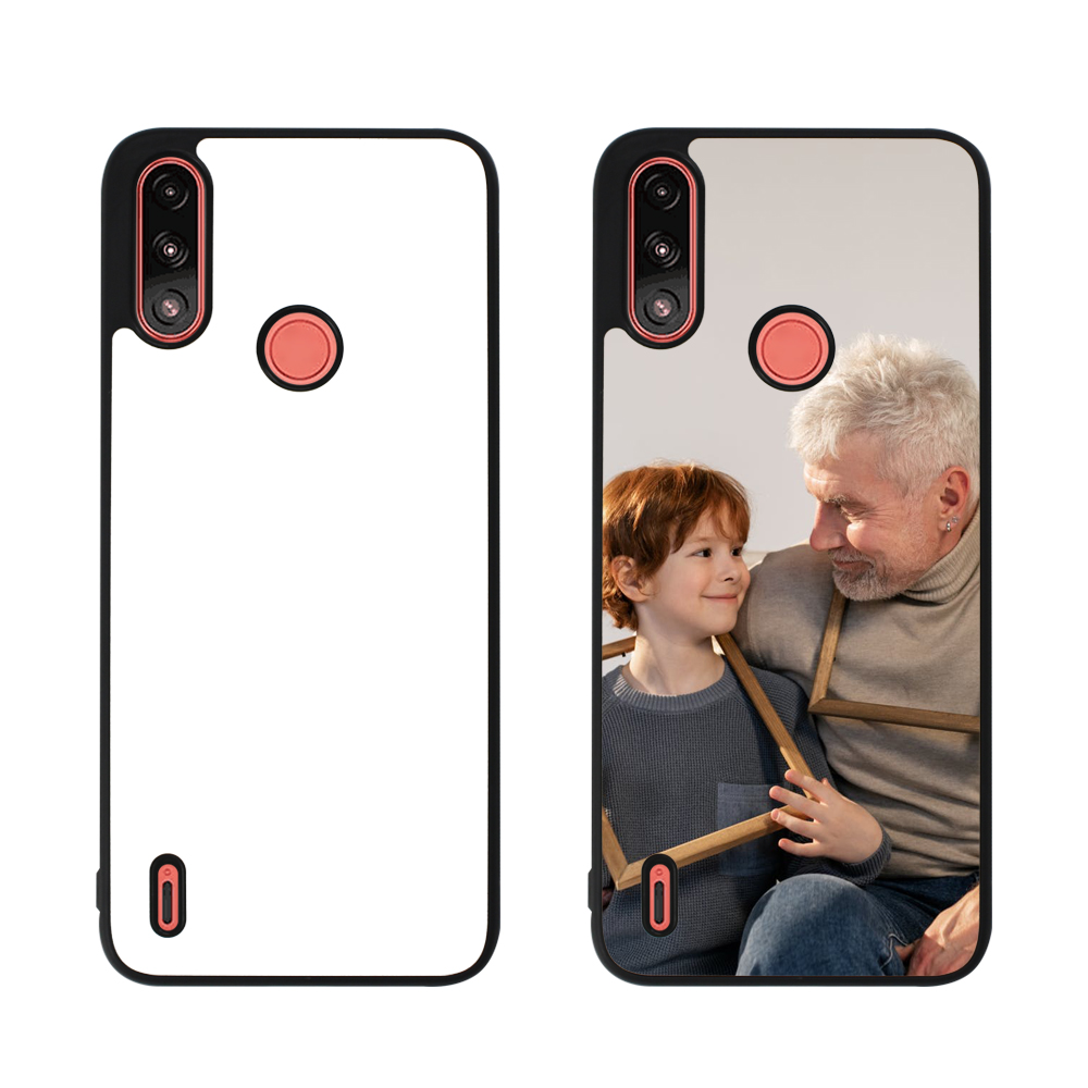 For Moto E7 Power Custom TPU Case Sublimation Rubber Case for Moto E Series