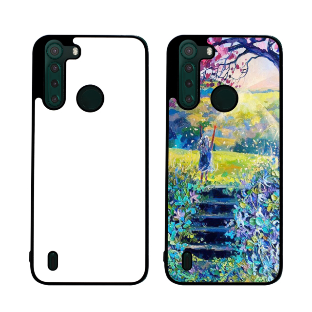 For Moto One Fusion Popular TPU Case Blank Sublimation 2D Silicone Case