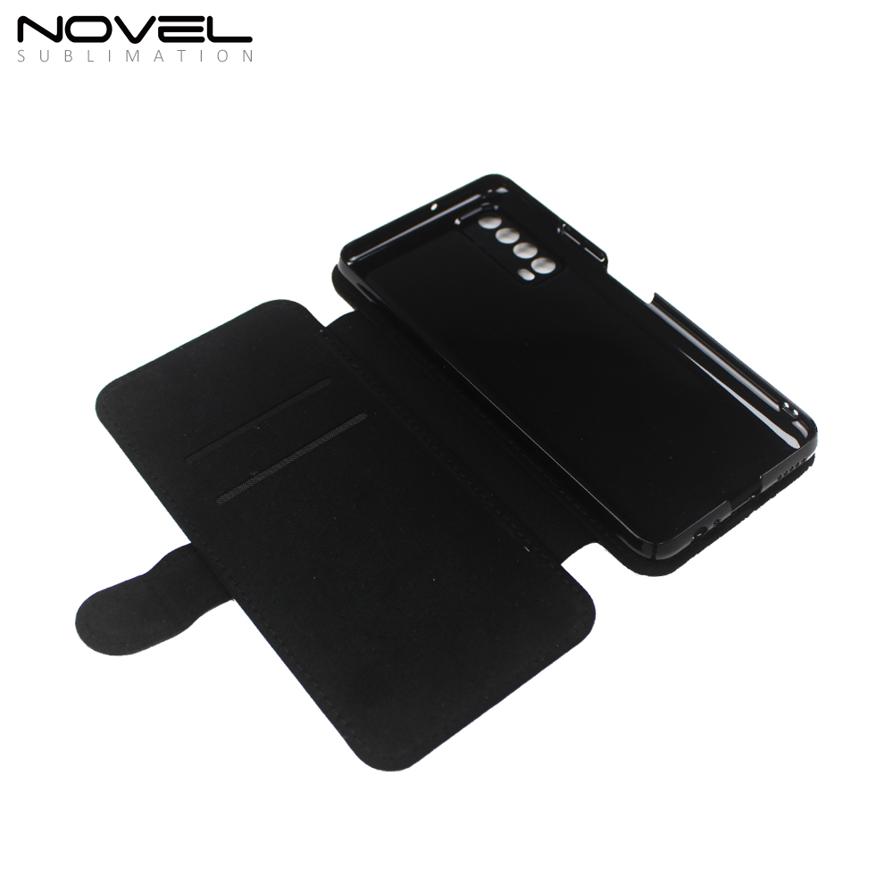 Sublimation Blank Wallet Flip Case Phone Stand For P Smart 2021 P20,P40 Series with Card Holder