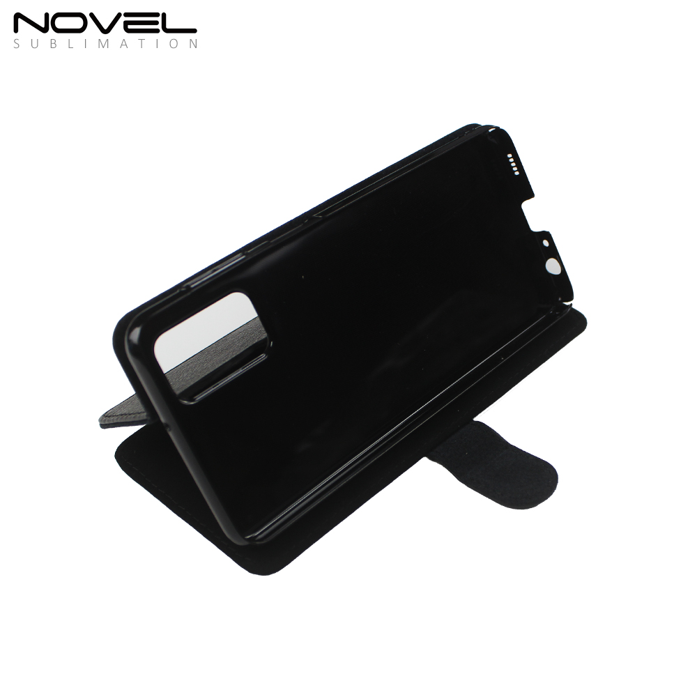 Blank Printable PU Flip Phone Case For Galaxy A02S PU Leather Case Phone Holder