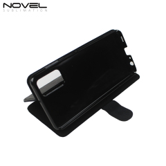 Blank Printable PU Flip Phone Case For Galaxy A02S PU Leather Case Phone Holder