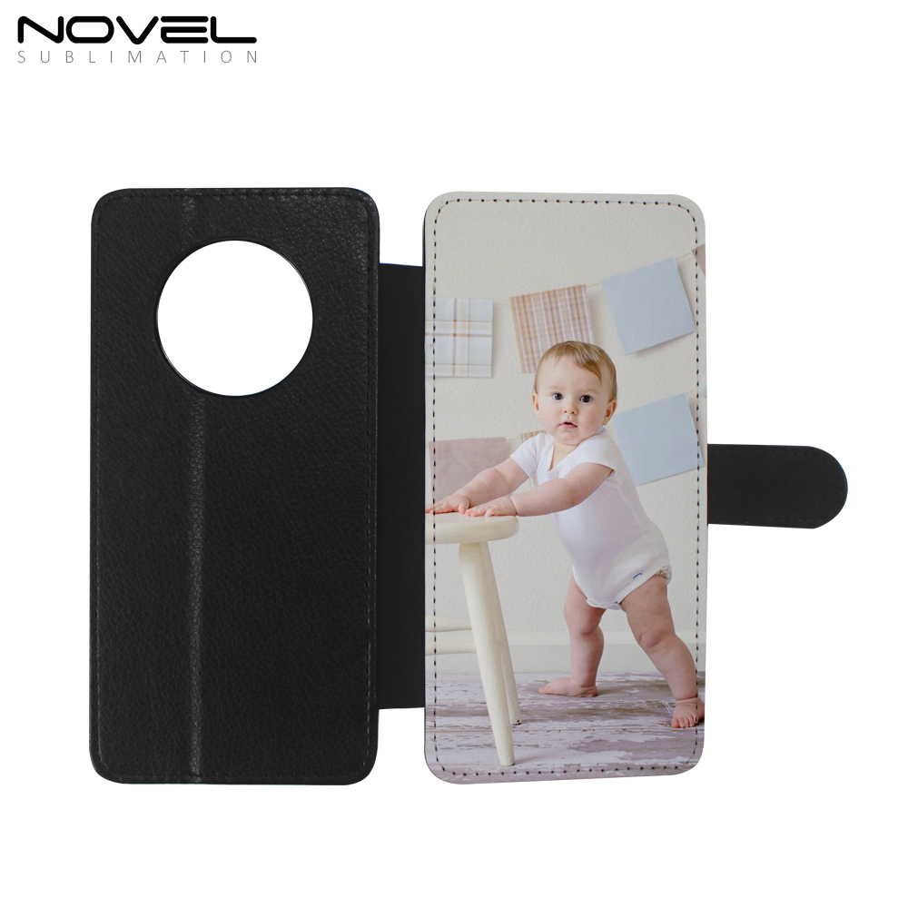 Custom Sublimation PU Leather Flip Phone Wallet For Huawei Mate 40,Mate 30/20 Series