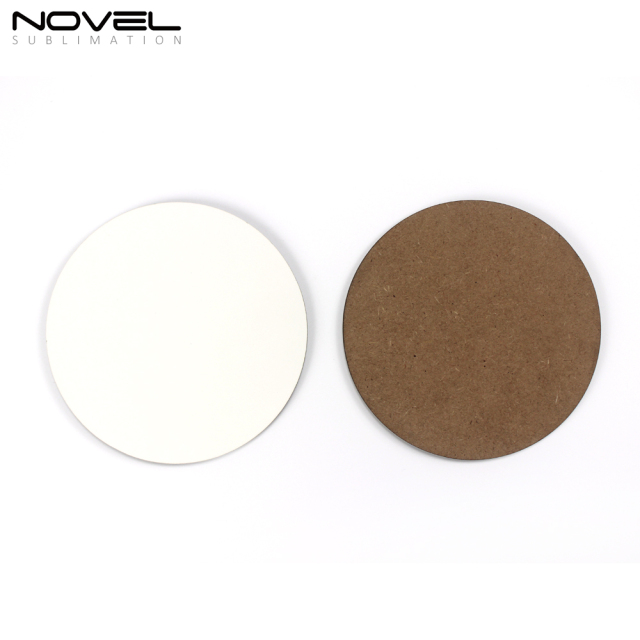 Promotion Gifts MDF Coasters Square Coaster  Round Wooden Coaster 100pcs/lot