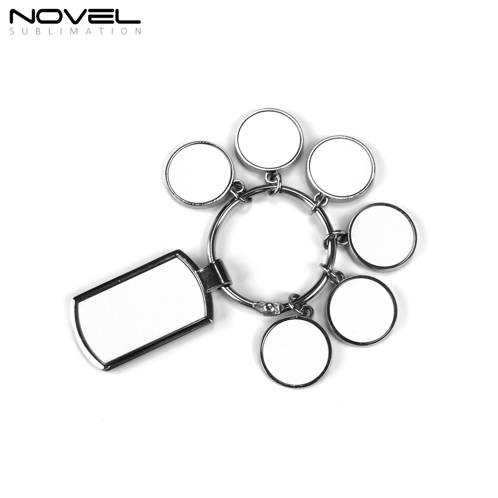 Custom Charms Set Keychain Family Photo Keychain Tag Customized Keyring