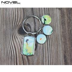 Custom Charms Set Keychain Family Photo Keychain Tag