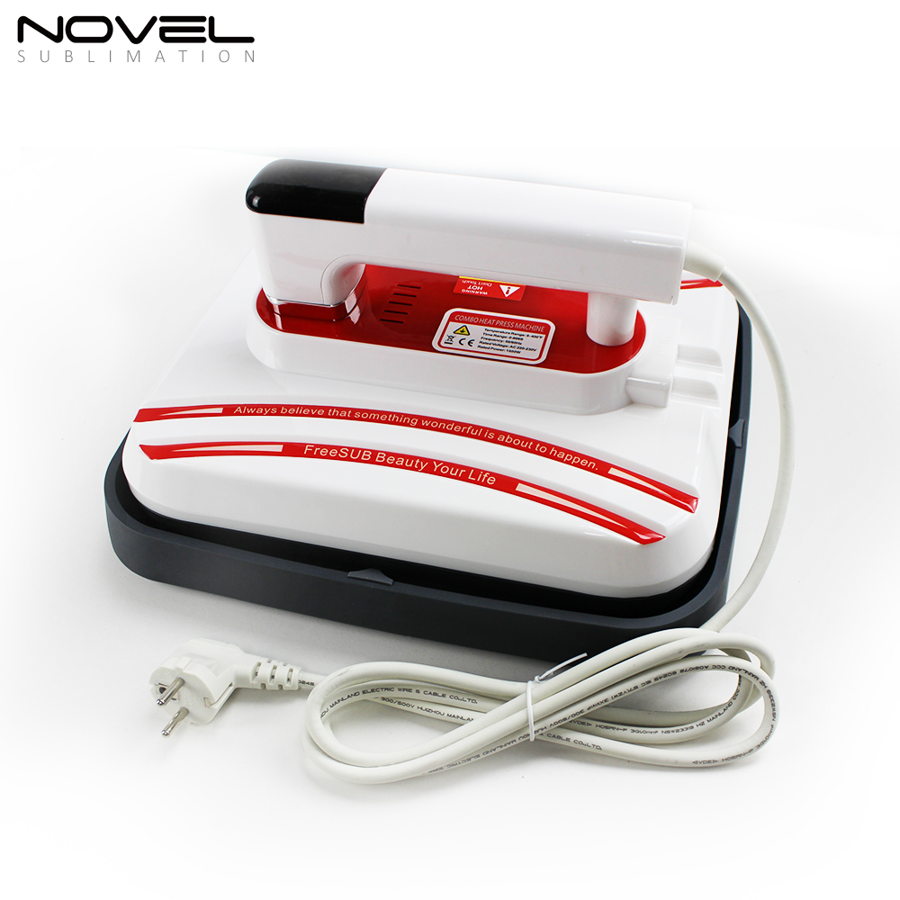 New Mini Heat Press Machine Combo Press Transfer Machine 7" 10" 12" Mini Heat Machine P1210 P1010 P0708