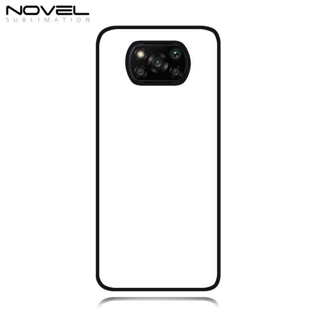 DIY 2D Sublimation TPU Rubber Case for Xiaomi Poco X3 Blank TPU Case for Mi Poco M3