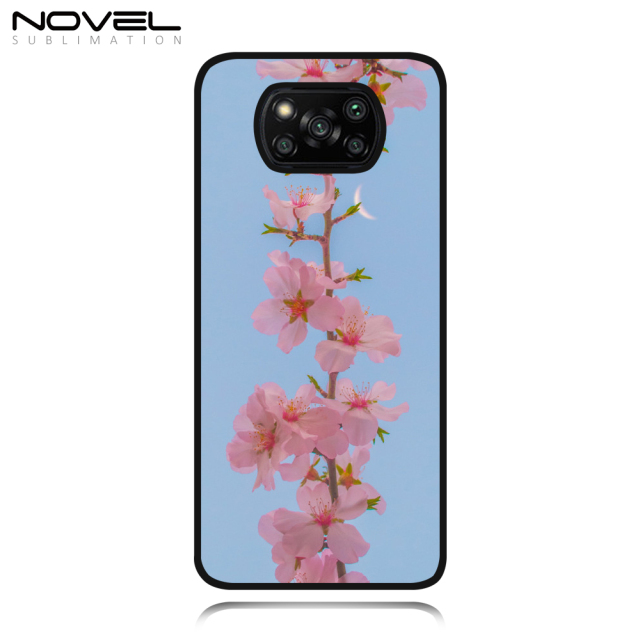 DIY 2D Sublimation TPU Rubber Case for Xiaomi Poco X3 Blank TPU Case for Mi Poco M3