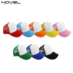 On sales Sublimation Blank Mesh Back Trucker Cap Baseball Cap