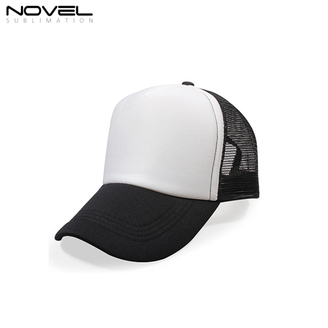 On sales Sublimation Blank Mesh Back Trucker Cap Baseball Cap