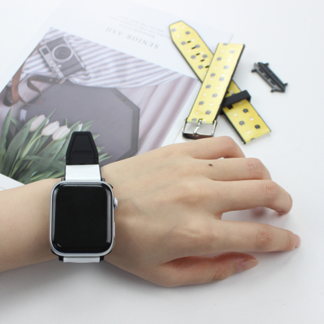 New Arrival Blank Sublimation Soft PU Watch Band for Apple Watch Series 1/2/3/4