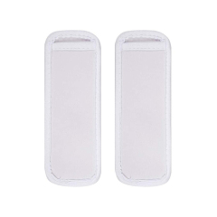 Sublimation Blank White Sleeves Ice Popsicle Holders For Kid Ice Pop Sleeves Bag