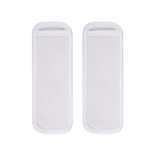 Sublimation Blank White Sleeves Ice Popsicle Holders For Kid Ice Pop Sleeves Bag