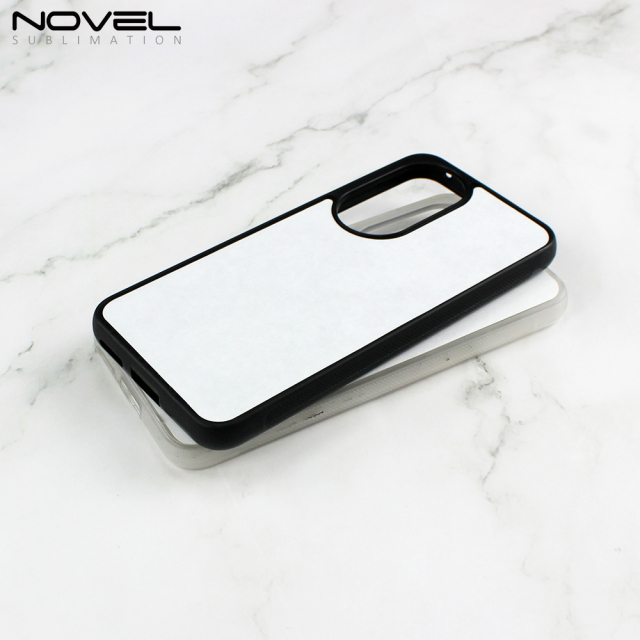 For Huawei P50 Customized Sublimation Blank 2D TPU Phone Case With Metal Sheet For Heat Press Printing