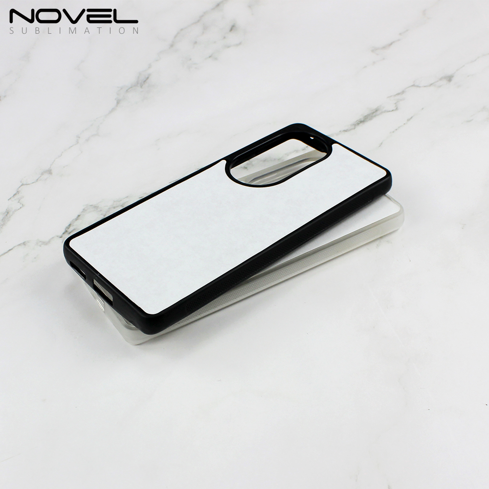 For Huawei P Series,P50 Pro,P 40,30,10,9,8 Series Sublimation Blank 2D TPU Phone Case With Metal Sheet For Heat Press Printing