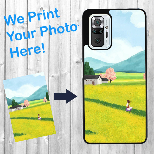 For Redmi Note 10 Pro Sublimation 2D TPU Phone Case With Metal Insert For Heat Press Printing