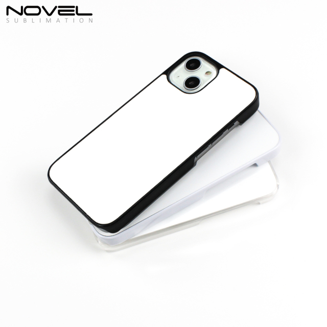Hot Selling Sublimation Blank 2D Hard Plastic Cell Phone Case for iPhone 13
