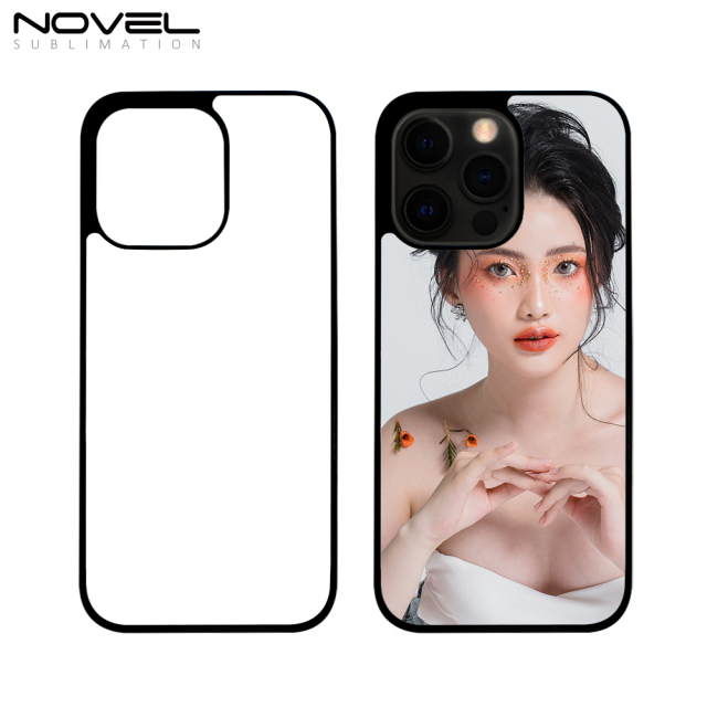 High Quality Sublimation Blank 2D PC Hard Plastic Cell Phone Case for iPhone 13 Pro