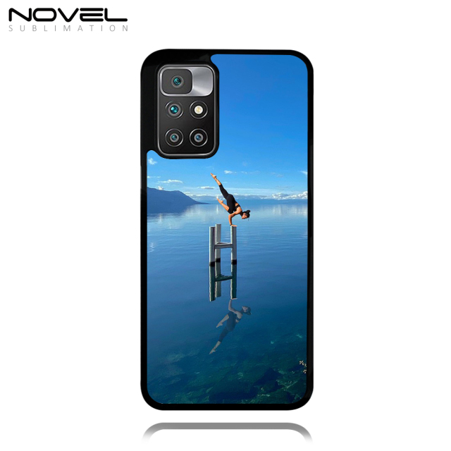 Customized Sublimation 2D TPU Phone Case For Redmi 10 With Metal Insert