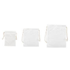 DIY Sublimation Canvas Drawstring Bag