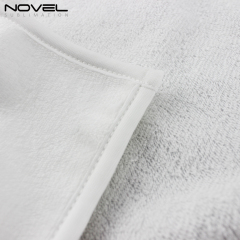 High Quality Sublimation Front -Polyester Back -Cotton Square Bath Towel Facecloth Beach 31*31cm