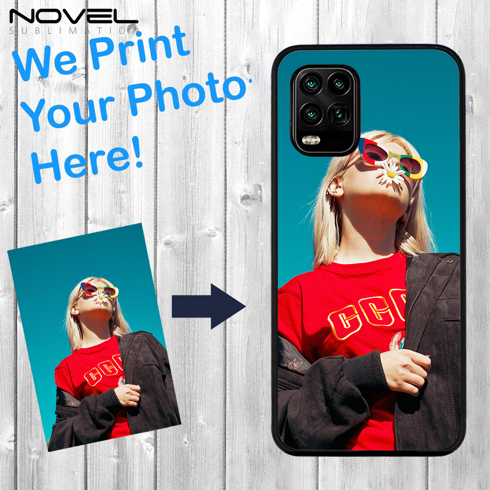 2D TPU Case For Xiaomi  MI 10 Lite 5G Sublimation Rubber Case For Heat Press Printing