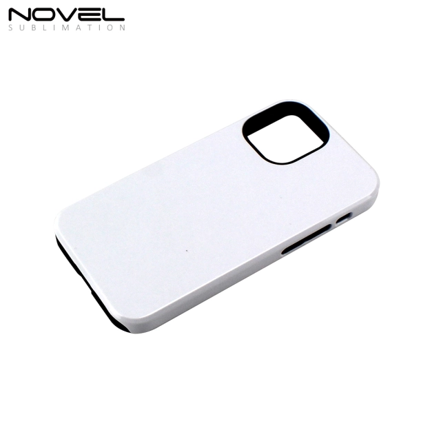 High Quality Blank Sublimation 3D 2IN1 Coating Case For iPhone 13 Pro