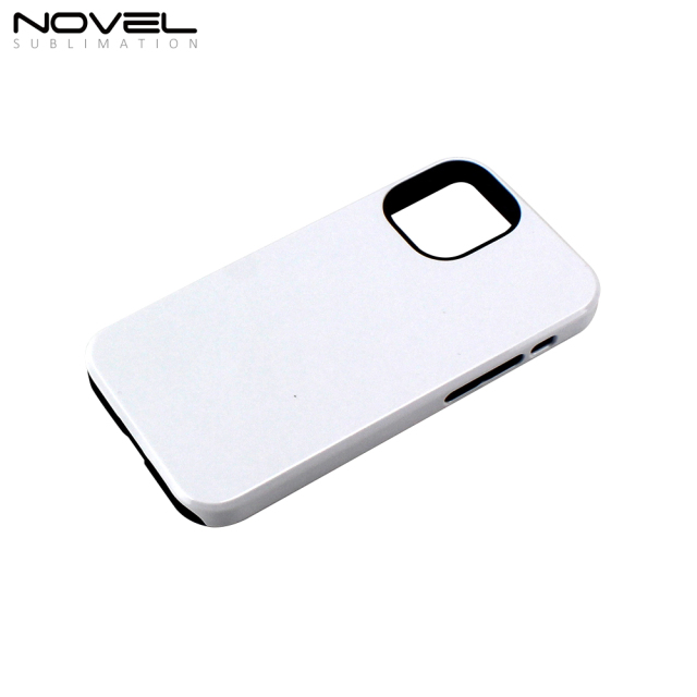 High Quality Blank Sublimation 3D 2IN1 Coating Case For iPhone 13