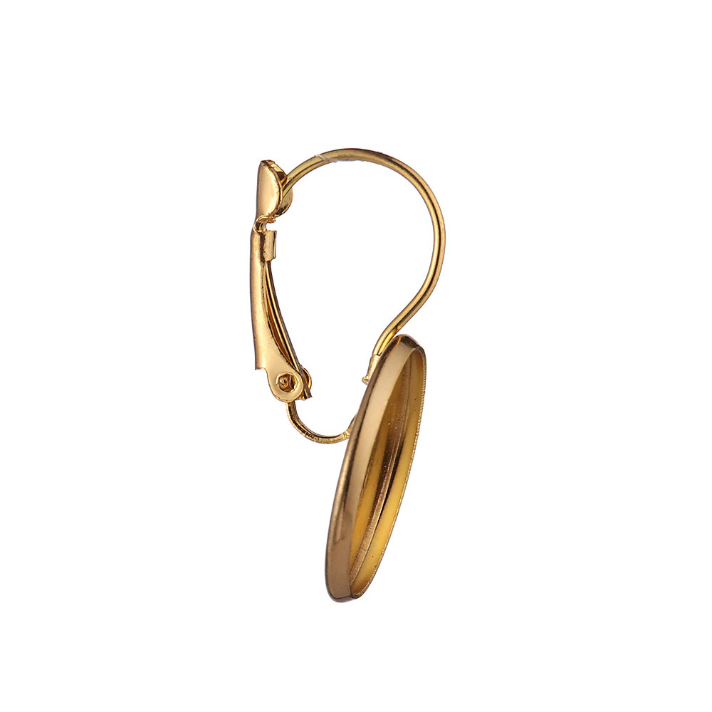 Fashion Sublimation Blank French Earring- Round Shape