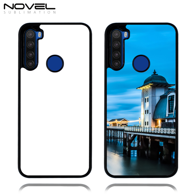 Sublimation 2D TPU Phone Case For Redmi Note 8T With Metal Insert for Heat Press Printing