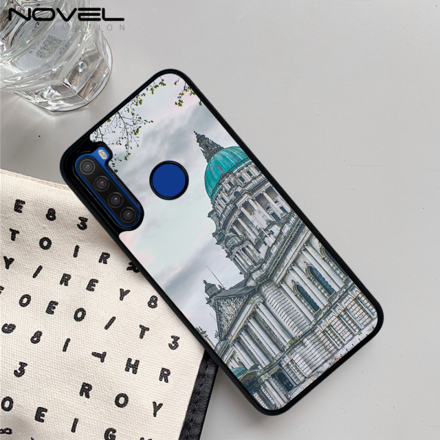 Sublimation 2D TPU Phone Case For Redmi Note 8T With Metal Insert for Heat Press Printing