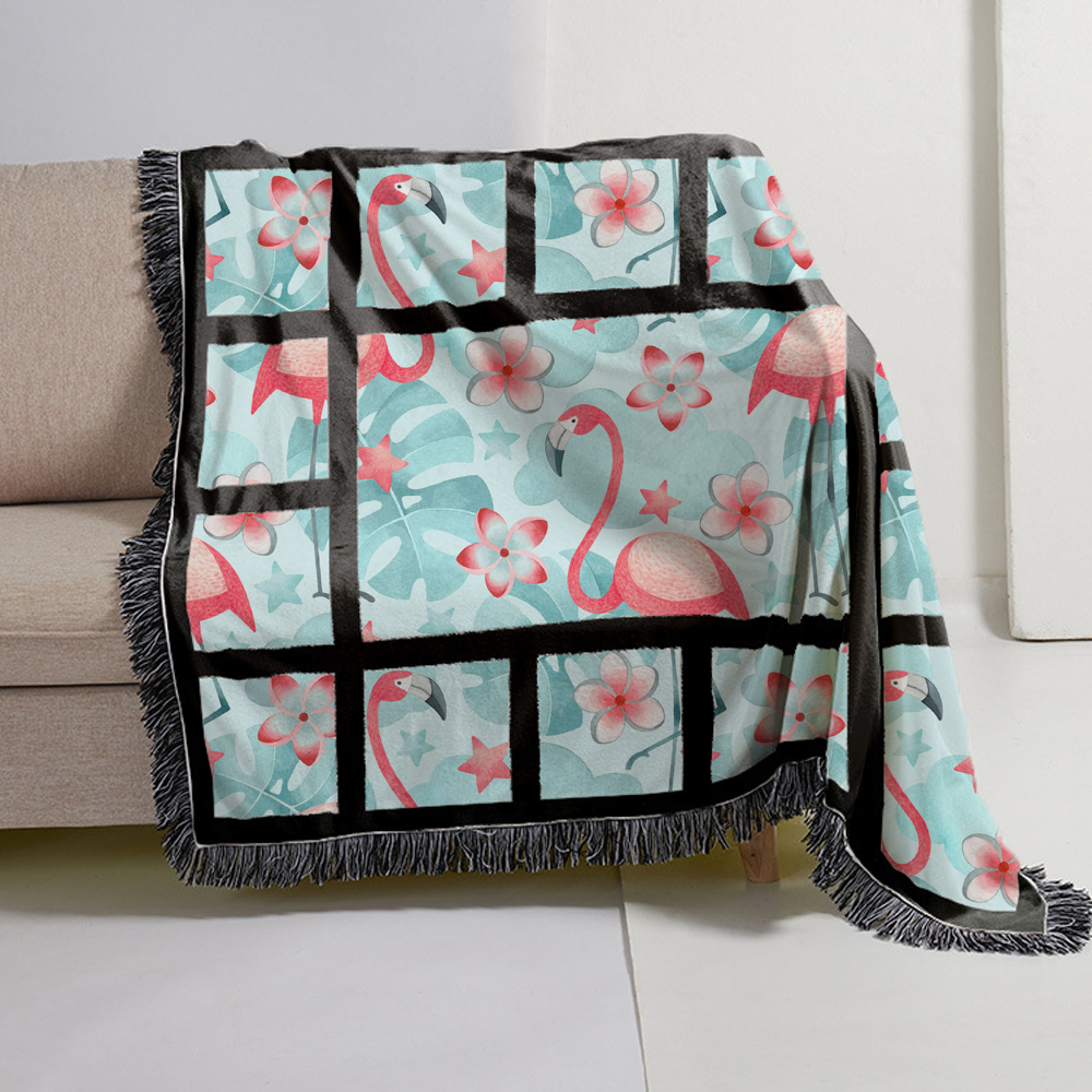 9 15 18 20 Grid Luxury Portable Flannel Sofa Travel Blankets Throws Blanket Airplane Fleece Blanket