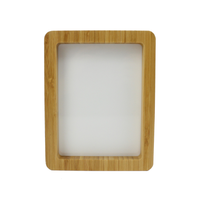 High Quality Bamboo Wood Picture Frame For DIY Picture Bamboo Panel Framing Dye Sublimation Blanks Photo Frames