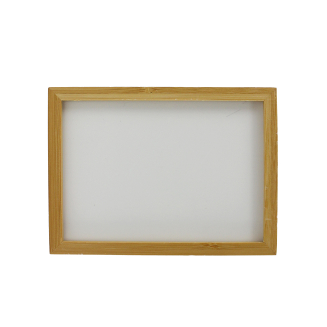 New Arrival Bamboo Photo Frames Dye Sublimation Blanks Frame with Music Box 5.5" * 7.5" Eco-friendly Wood Bamboo Photo Frame