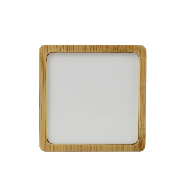 New Arrival 10*14cm Bamboo Photo Frames Dye Sublimation Blanks Photo Frame with Music Box Eco-friendly Wood Bamboo Photo Frame