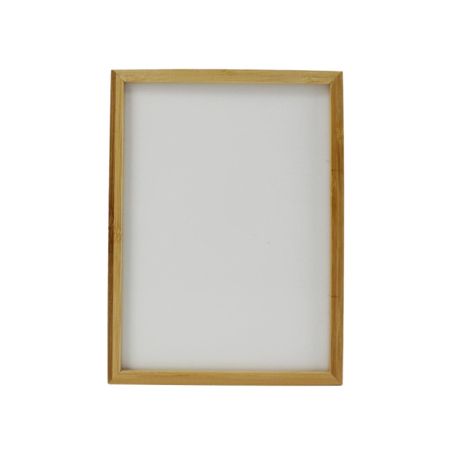 New Arrival Bamboo Photo Frames Dye Sublimation Blanks Frame with Music Box 5.5&quot; * 7.5&quot; Eco-friendly Wood Bamboo Photo Frame
