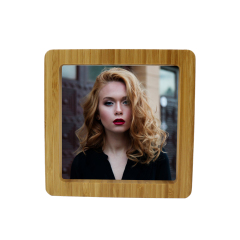 High Quality Bamboo Wood Picture Frame For DIY Picture Bamboo Panel Framing Dye Sublimation Blanks Photo Frames