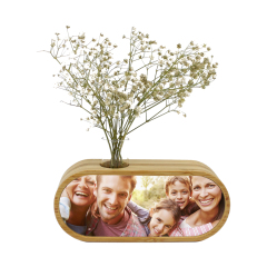 New Arrival Bamboo Photo Frames Modern Design Eco-friendly Dye Sublimation Blank Bamboo Picture Photo Frame