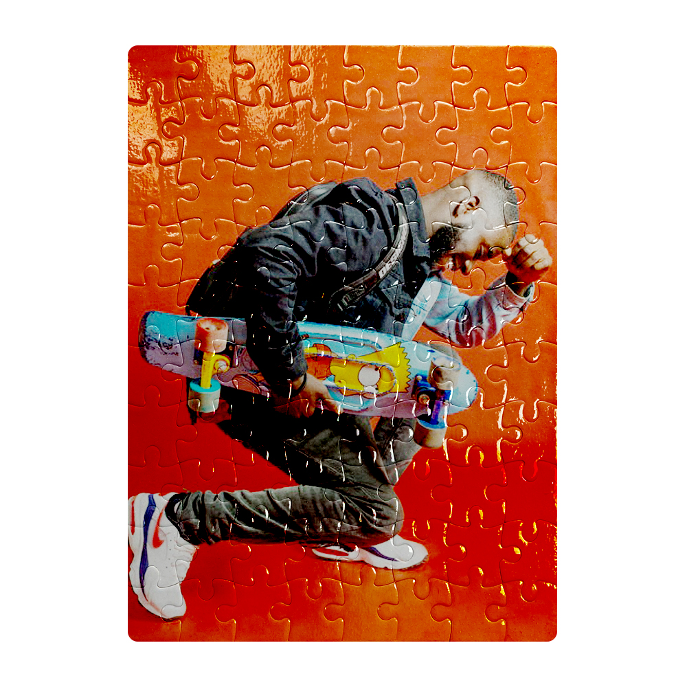 Wholesale DIY Custom Cardboard A3 A4 A5 120 Piece Dye Sublimation Blanks Puzzle Printable Jigsaw Puzzle for Children