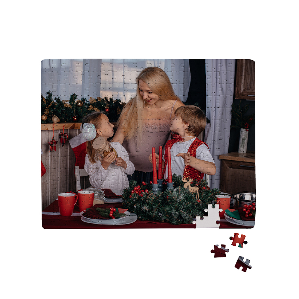 Wholesale DIY Custom Cardboard A3 A4 A5 120 Piece Dye Sublimation Blanks Puzzle Printable Jigsaw Puzzle for Children