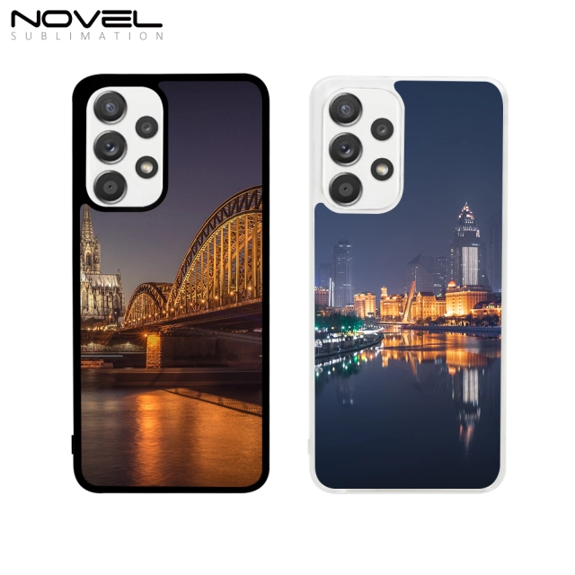 For Samsung Galaxy A33 5G Sublimation 2D TPU Phone Case With Aluminum Insert for Heat Press Printing