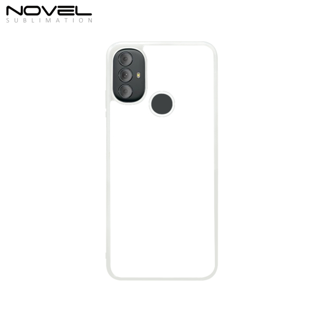 For Motorola G Power 2022 Sublimation 2D TPU Phone Case With Metal Insert For Heat Press Printing