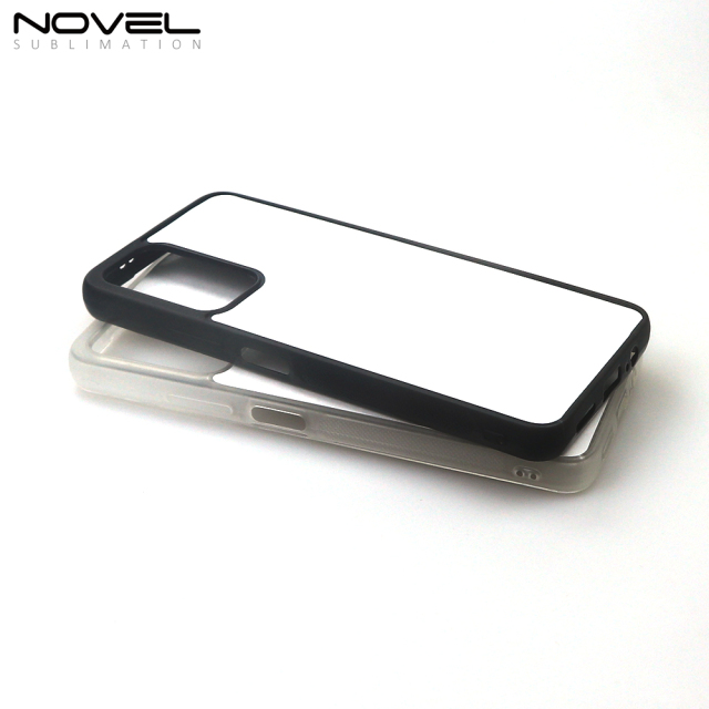 Sublimation 2D TPU Phone Case For Redmi Note 11 5G With Alluminum Sheet for Heat Press Printing